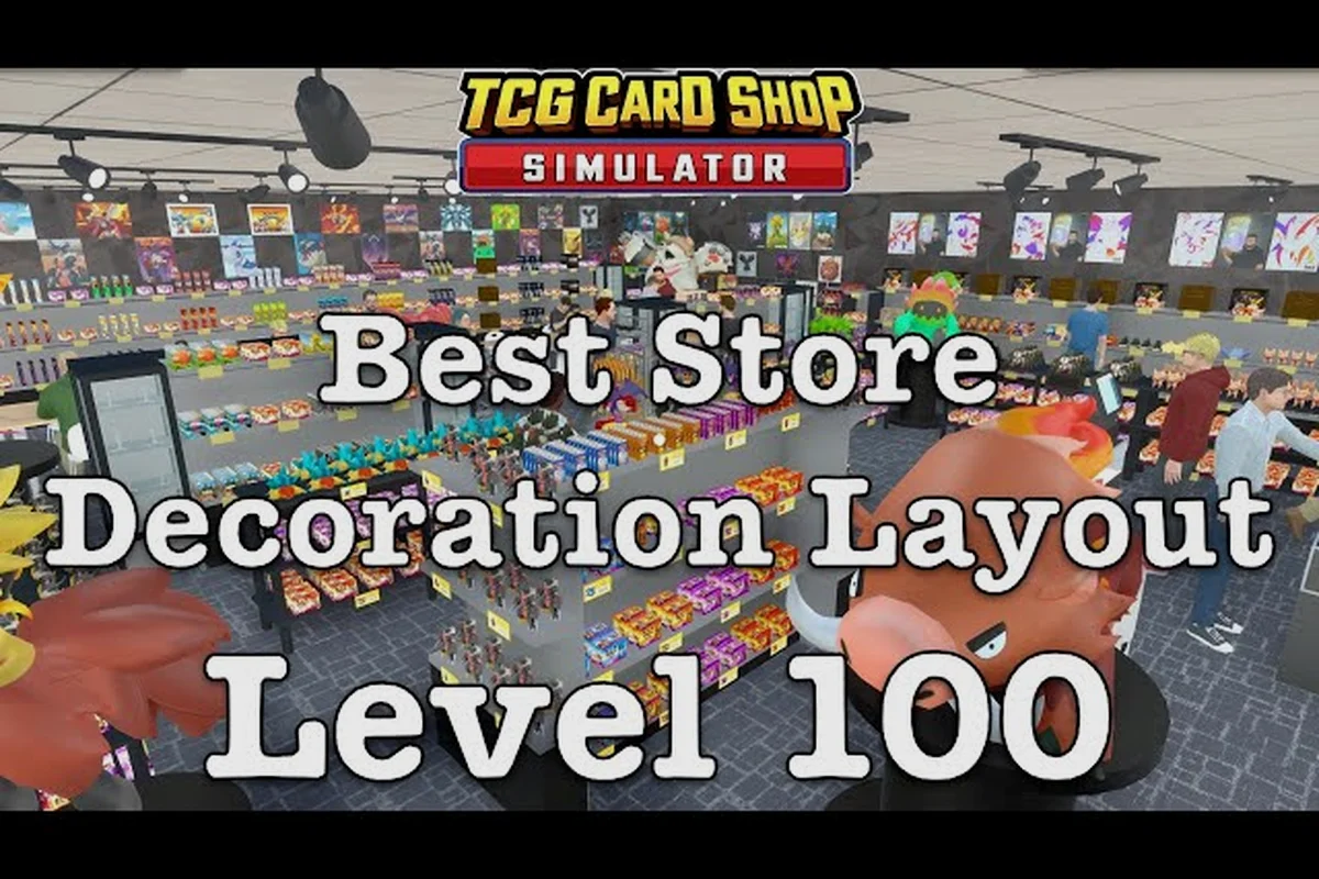 TCG Card Shop Simulator Gemütliches Shop-Design: Theken & Abläufe