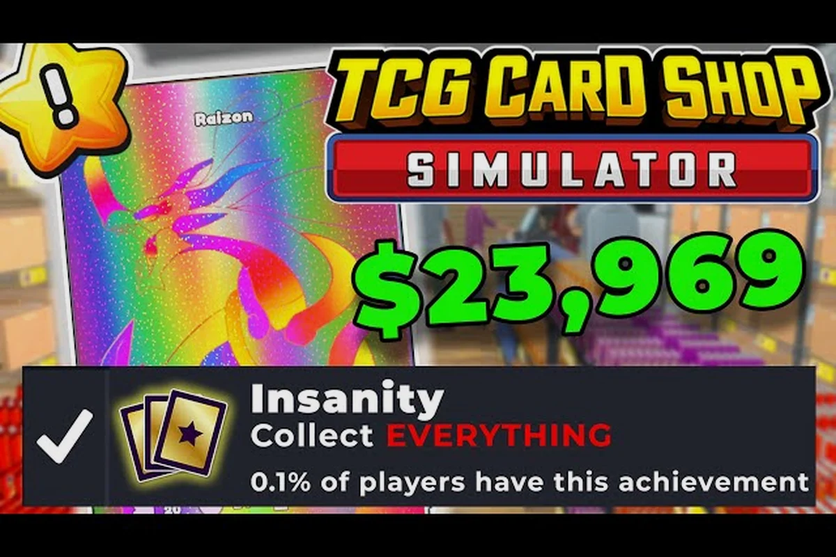 TCG Card Shop Simulator 100 % Erfolge: 50 Trophäen