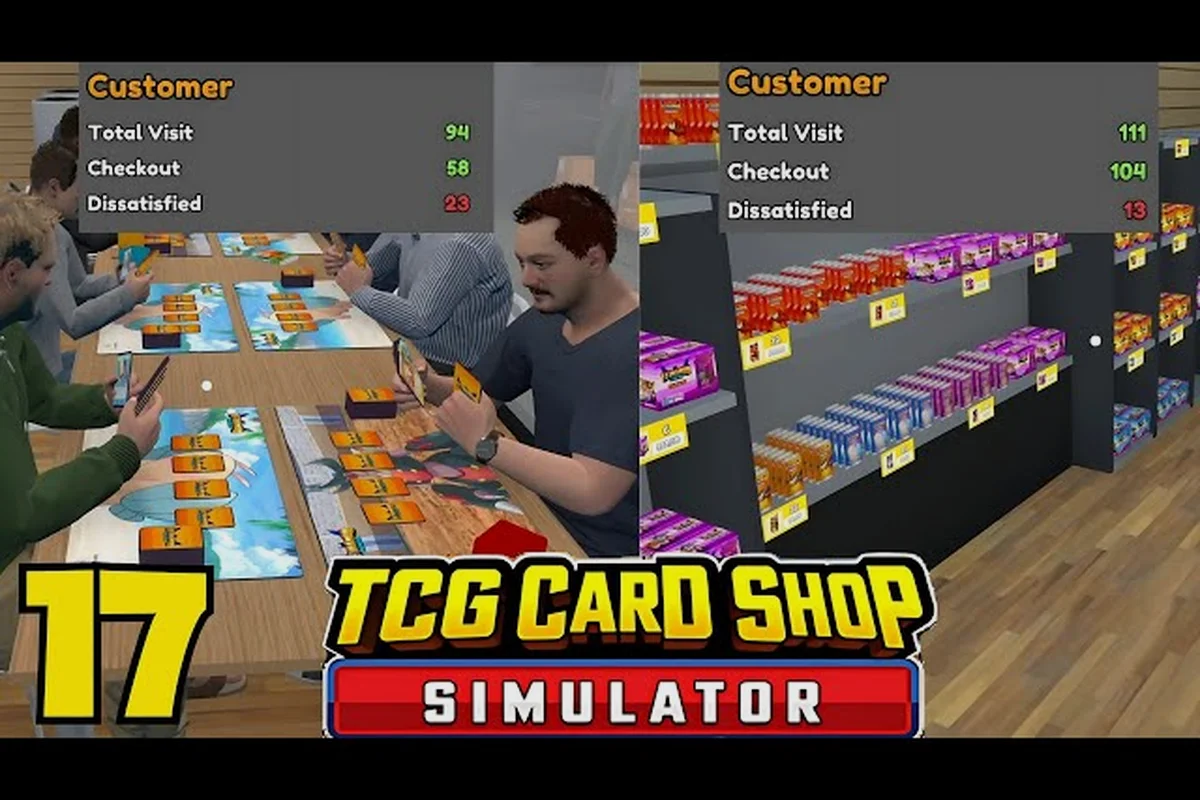TCG Card Shop Simulator Tischprofit: Sell-High-Spitzen