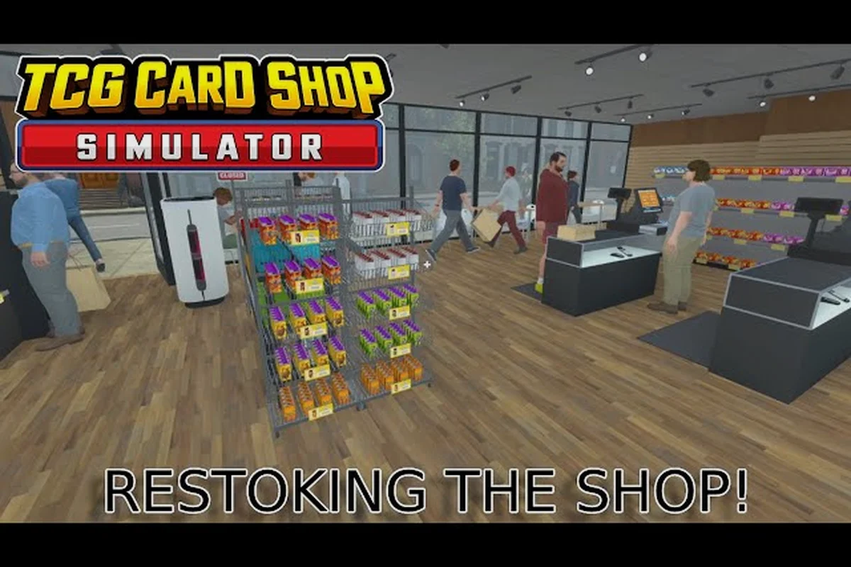 TCG Card Shop Simulator Nachfüllen: Lager & Böden