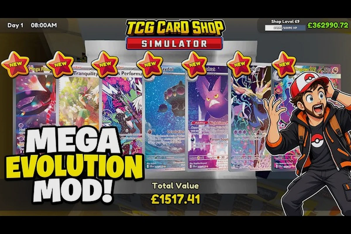 TCG Card Shop Simulator Evolutionskarten: Tetramon-Strategie